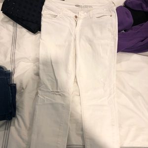 White jeans